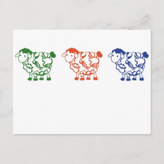羊を数える ポストカード