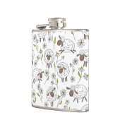 羊を白で数える フラスク (左)