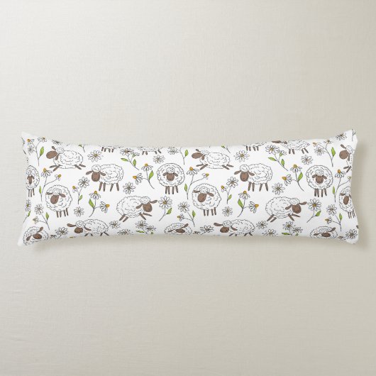 羊を白で数える ボディピロー (正面)