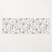 羊を白で数える ヨガマット (正面(横))