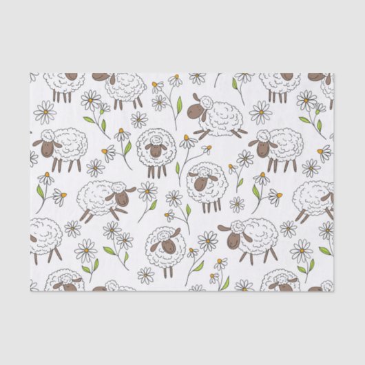 羊を白で数える 薄葉紙 (正面)