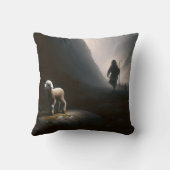 羊を見つけ失ったる クッション (裏面)