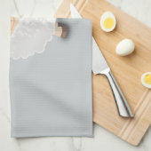 羊カッコいい キッチンタオル (四つ折り)