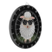 羊カッコいい ダーツボード (正面左)