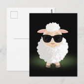 羊カッコいい ポストカード (正面/裏面)