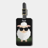 羊カッコいい ラゲッジタグ (正面縦)