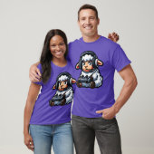 羊ゲーマー ビデオゲーム 少年 ファミリー Tシャツ (ユニセックス)