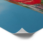 羊スタイリッシュピンクの眼鏡フローラ衣装ブルースカイ ポスター (角)