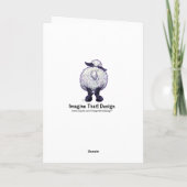 羊パーティーセンター カード (裏面)