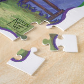 羊パーティーセンター ジグソーパズル (側面)