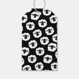 羊プリント手作り工芸気に品/指示 ギフトタグ