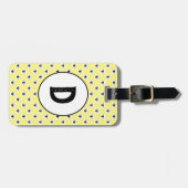 羊プリント繊維工芸品 ラゲッジタグ (正面横)