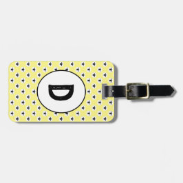 羊プリント繊維工芸品 ラゲッジタグ