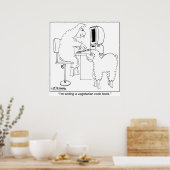 羊ベ書ギ調理師本 ポスター (キッチン)