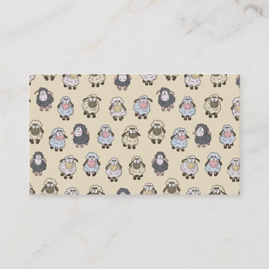 羊マンガ 名刺 (裏面)