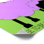 羊ユニーク良い羊飼い ポスター (角)