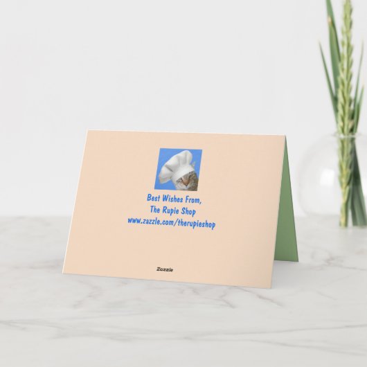 羊ユーモアのあるアドバイス誕生日 カード (裏面)