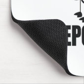 羊ユーモアのある マウスパッド (コーナー)