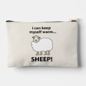 羊保は温まる アクセサリーポーチ (裏面)