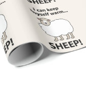 羊保は温まる ラッピングペーパー (ロールコーナー)