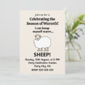 羊保は温まる 招待状 (スタンド正面)