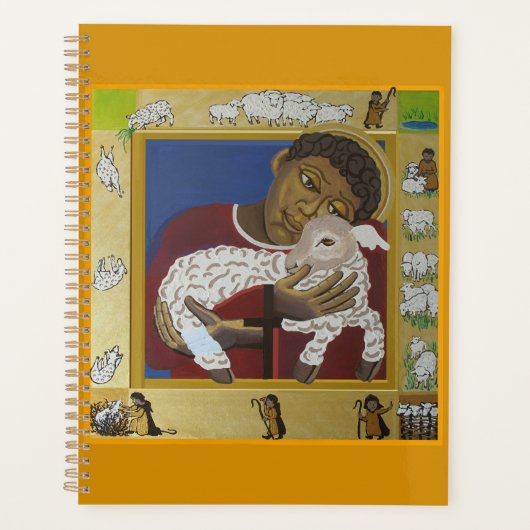 羊失ったとキリスト教徒 プランナー手帳 (正面)