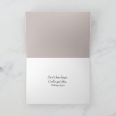 羊失ったと羊飼い考えの御前 カード (内部)