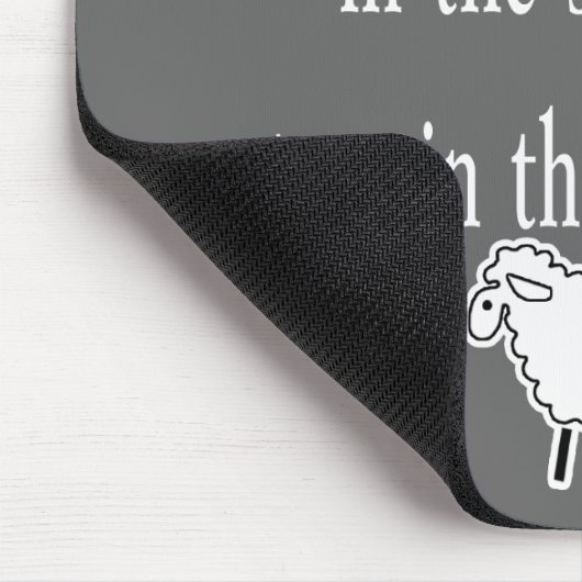 羊小屋 マウスパッド (コーナー)