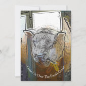 羊招待状 (正面)