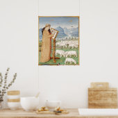 羊書とヤギの畑のヴァージル ポスター (キッチン)