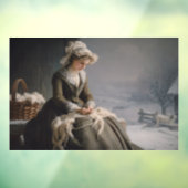 羊毛の摘み ウィンドウサイン (シート3)