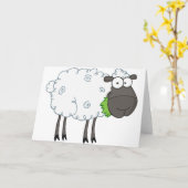 羊毛グリーティングカード カード (黄色い花)