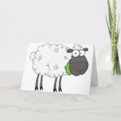 羊毛グリーティングカード カード (正面)