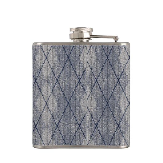 羊毛組織 フラスク (裏面)