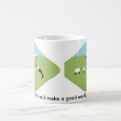 羊毛質のジャンパー コーヒーマグカップ (中央)