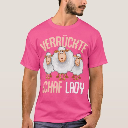 羊熱狂するの女神 Tシャツ (正面)