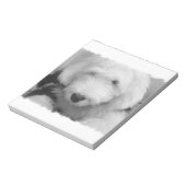 羊犬メモ帳 ノートパッド (回転)