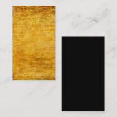 羊皮紙の名刺のブランクの(文字を加えて下さい) ~ 名刺 (正面/裏面)