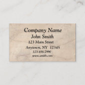 羊皮紙の名刺 名刺 (正面)