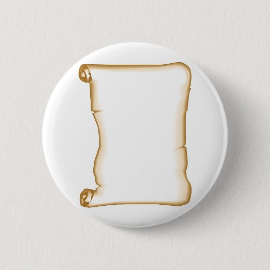 羊皮紙の巻物 缶バッジ (正面)