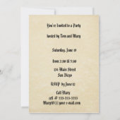 羊皮紙の布告スクロール招待されました 招待状 (裏面)