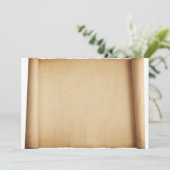 羊皮紙の招待 招待状 (スタンド正面)