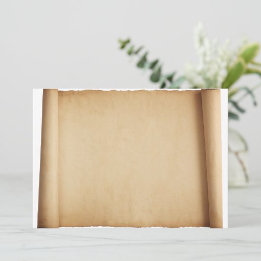 羊皮紙の招待 招待状 (スタンド正面)