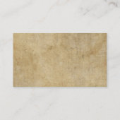 羊皮紙の質 名刺 (裏面)