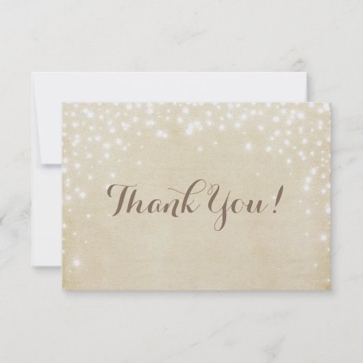 羊皮紙の輝き サンキューカード (正面)