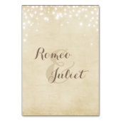 羊皮紙の輝き テーブルナンバー (裏面)