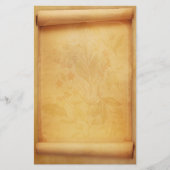 羊皮紙スクロール一見の文房具 便箋 (正面)