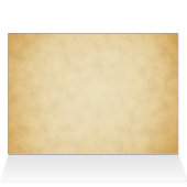 羊皮紙パターンデザインの結婚式メニュー (内部横(上))