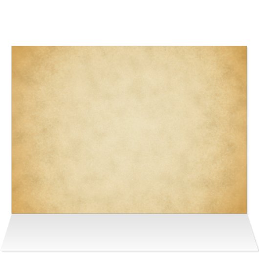 羊皮紙パターンデザインの結婚式メニュー (内部横(上))