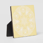 羊皮紙マンダラ フォトプラーク (正面)